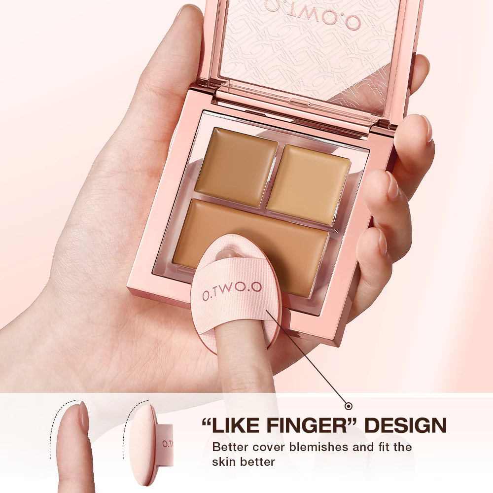 Tri-tone Flawless Coverage Concealer Palette