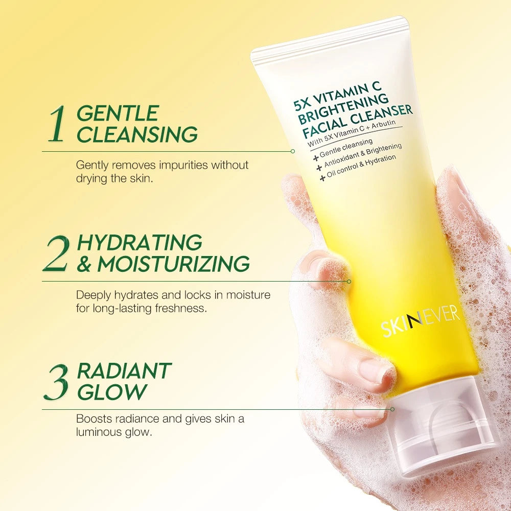 5X Vitamin C Brightening Facial Cleanser