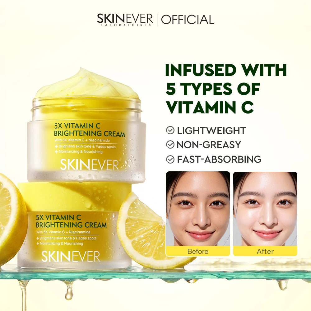 5X Vitamin C Brightening Cream with Vitamin E