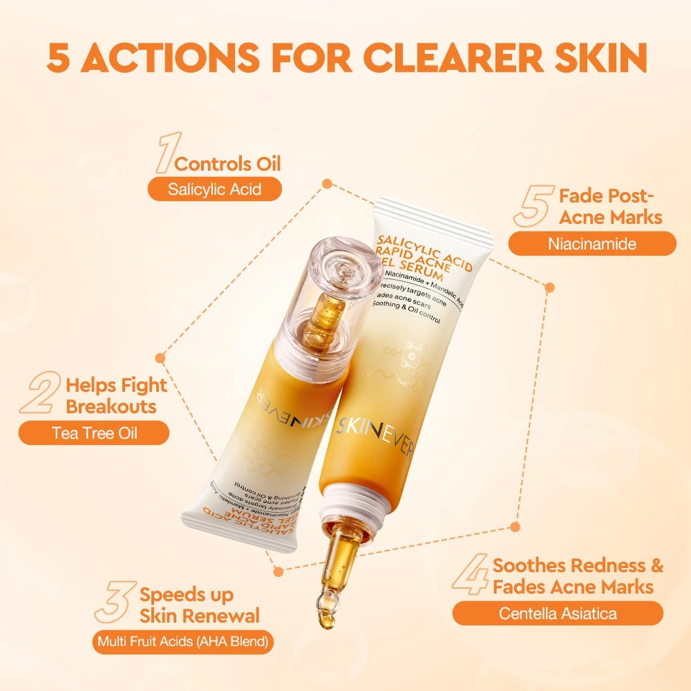 Salicylic Acid Rapid Repair Acne Fighting Gel Serum