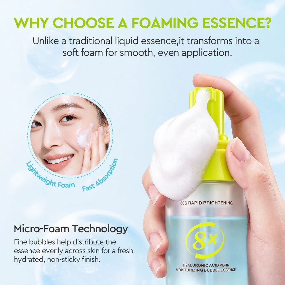 8X Hyaluronic Acid PDRN Moisturising Bubble Cleanser