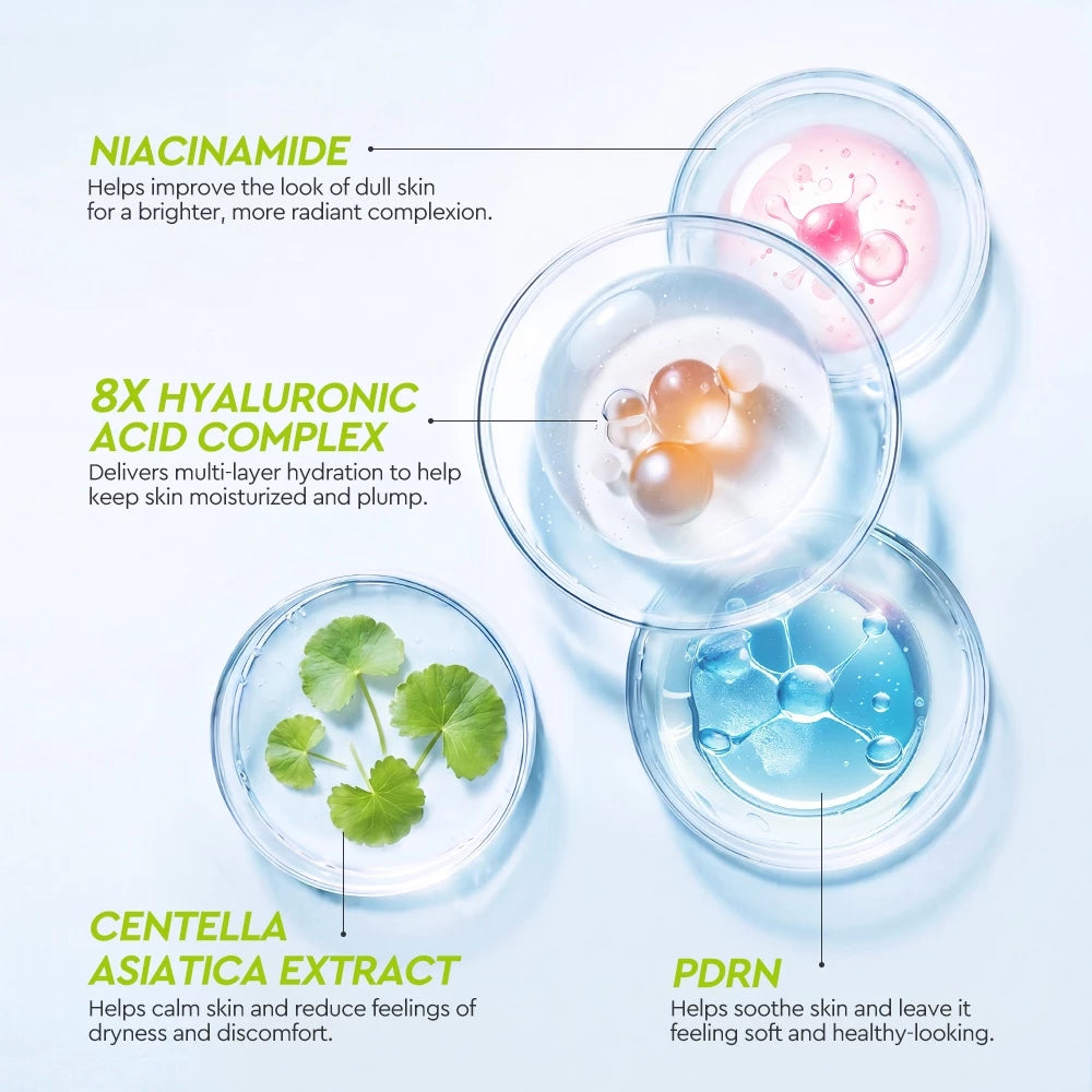 8X Hyaluronic Acid PDRN Moisturising Bubble Cleanser