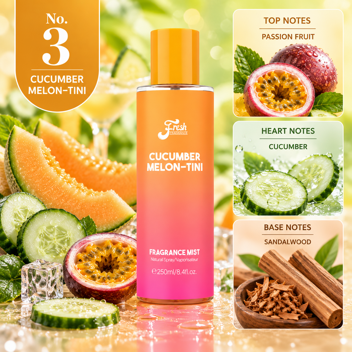 Scenabella's Banquet Body Mists 250ml