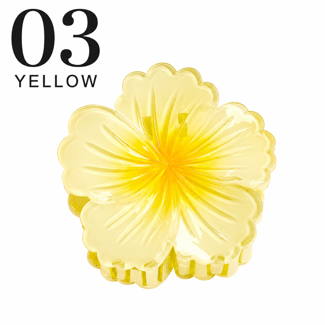 Blooming Flower Hair Claw