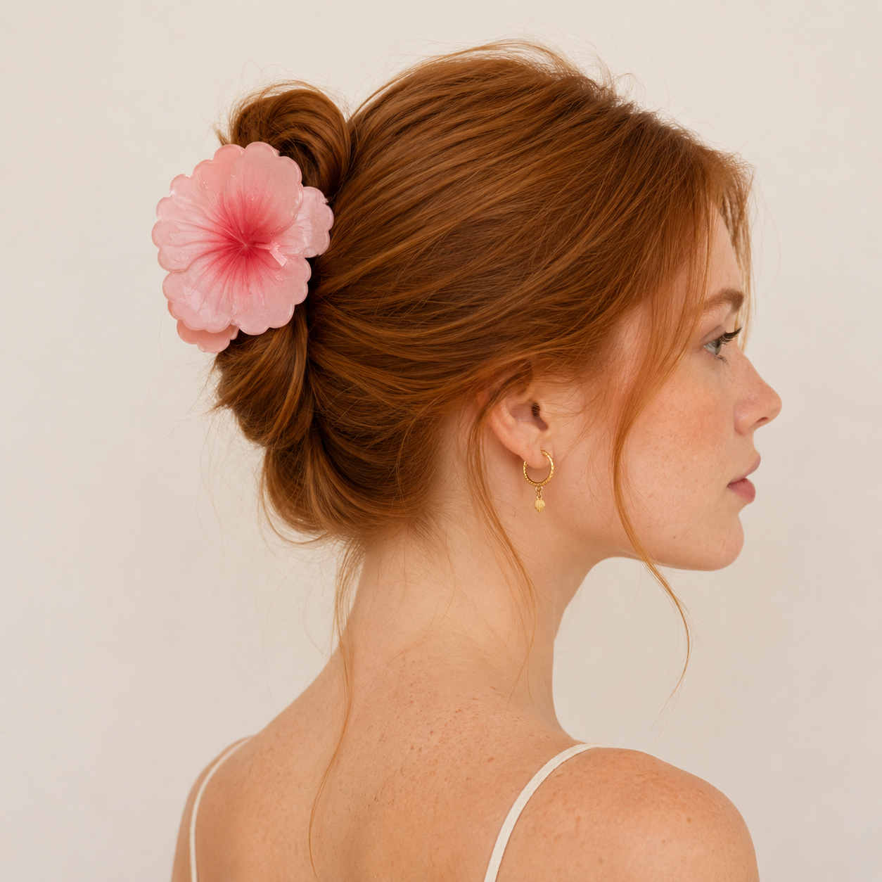 Blooming Flower Hair Claw