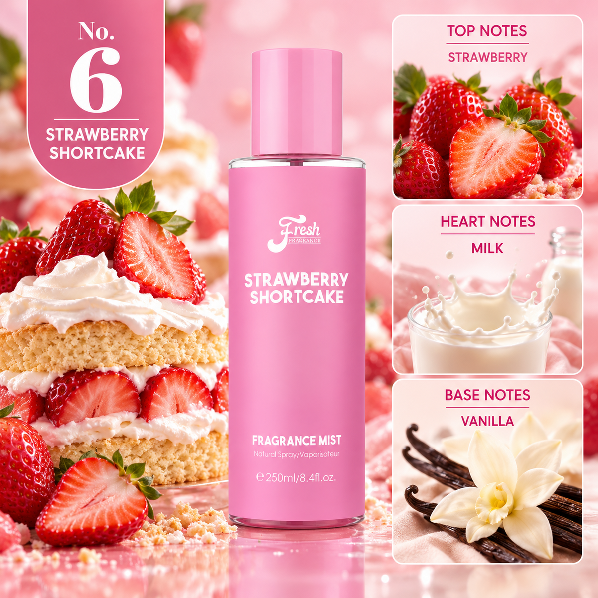 Scenabella's Banquet Body Mists 250ml