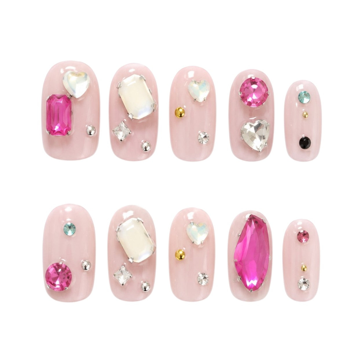 Press-on Nails M0009