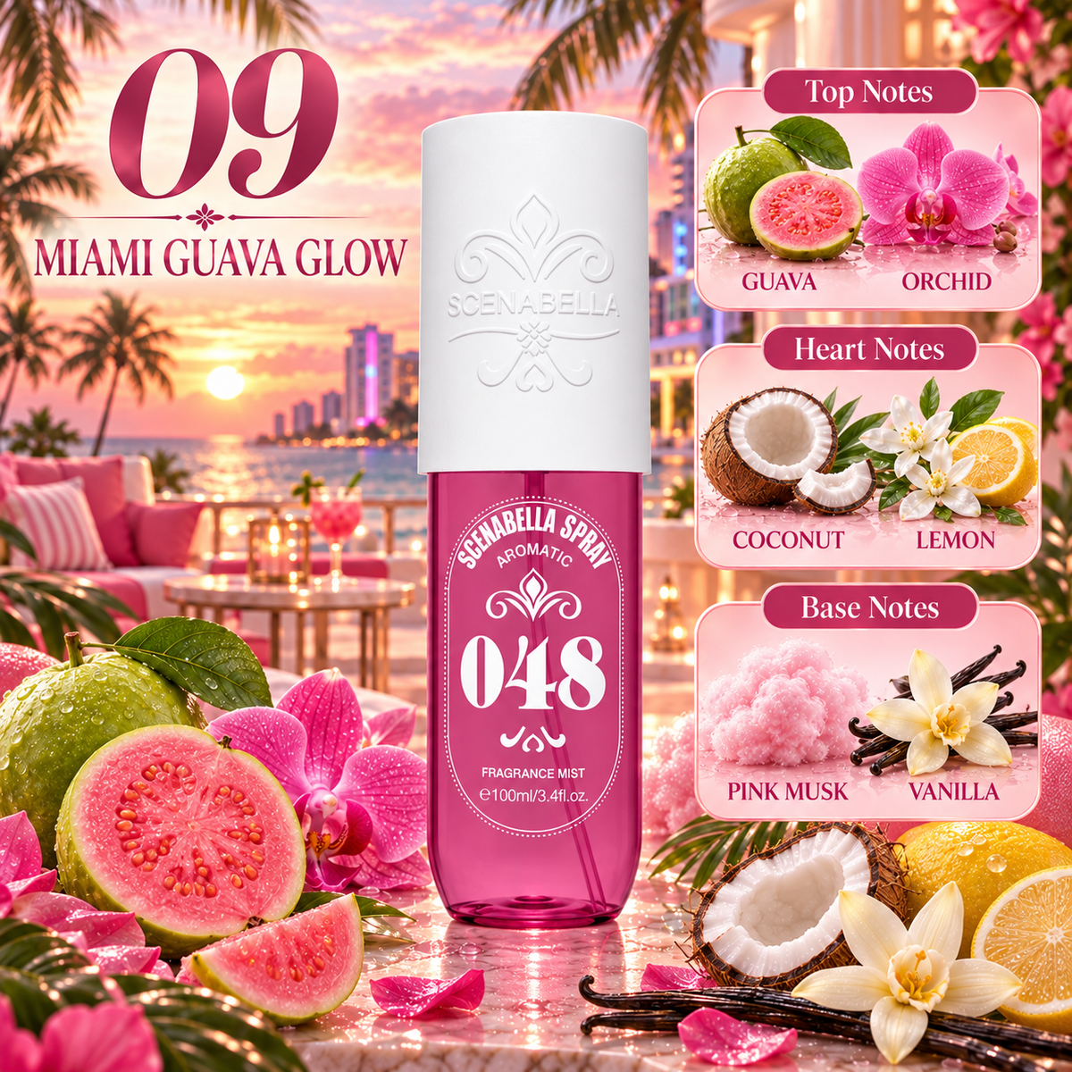 Scenabella's Getaway Body Mist Collection 100ml