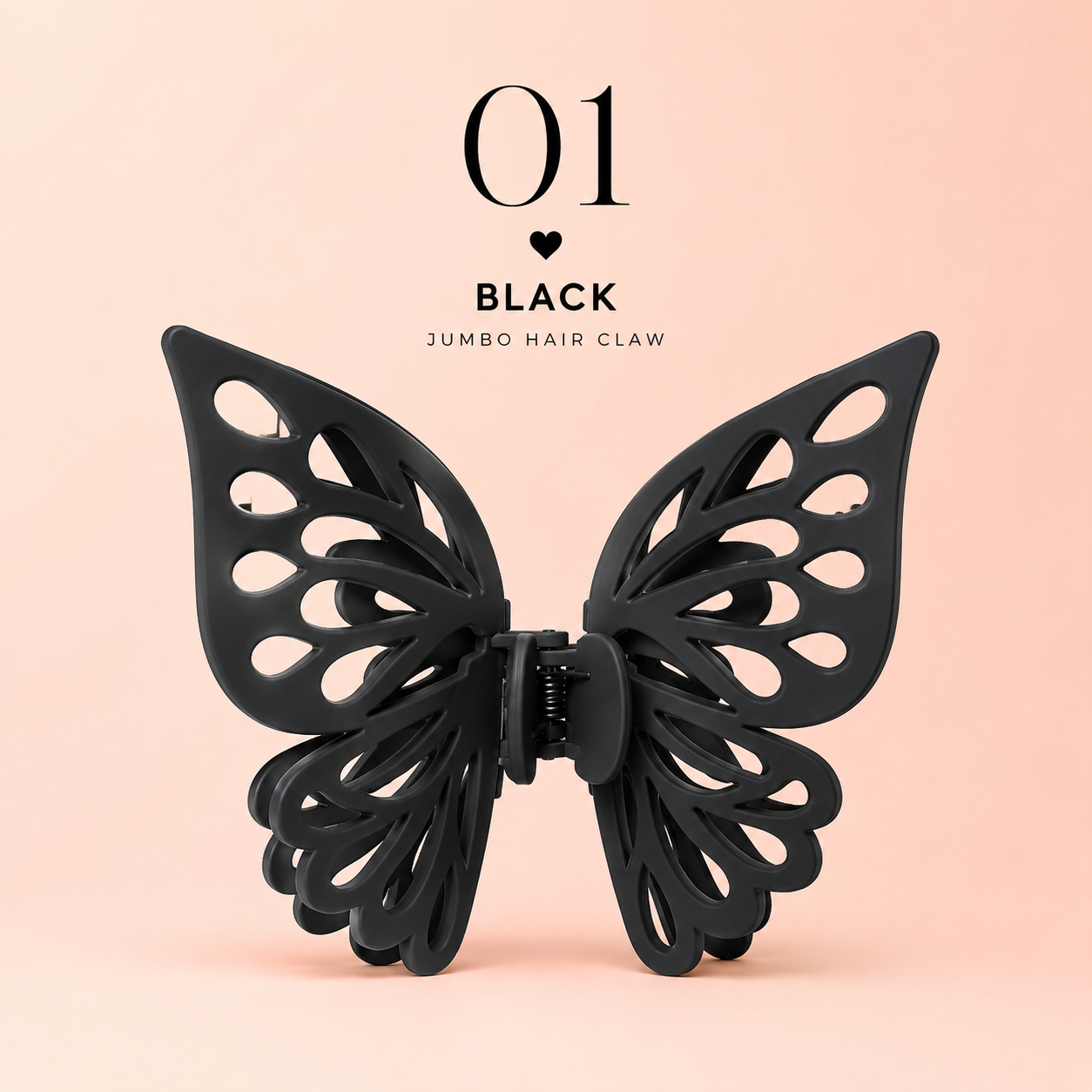 Jumbo Butterfly Hair Claw