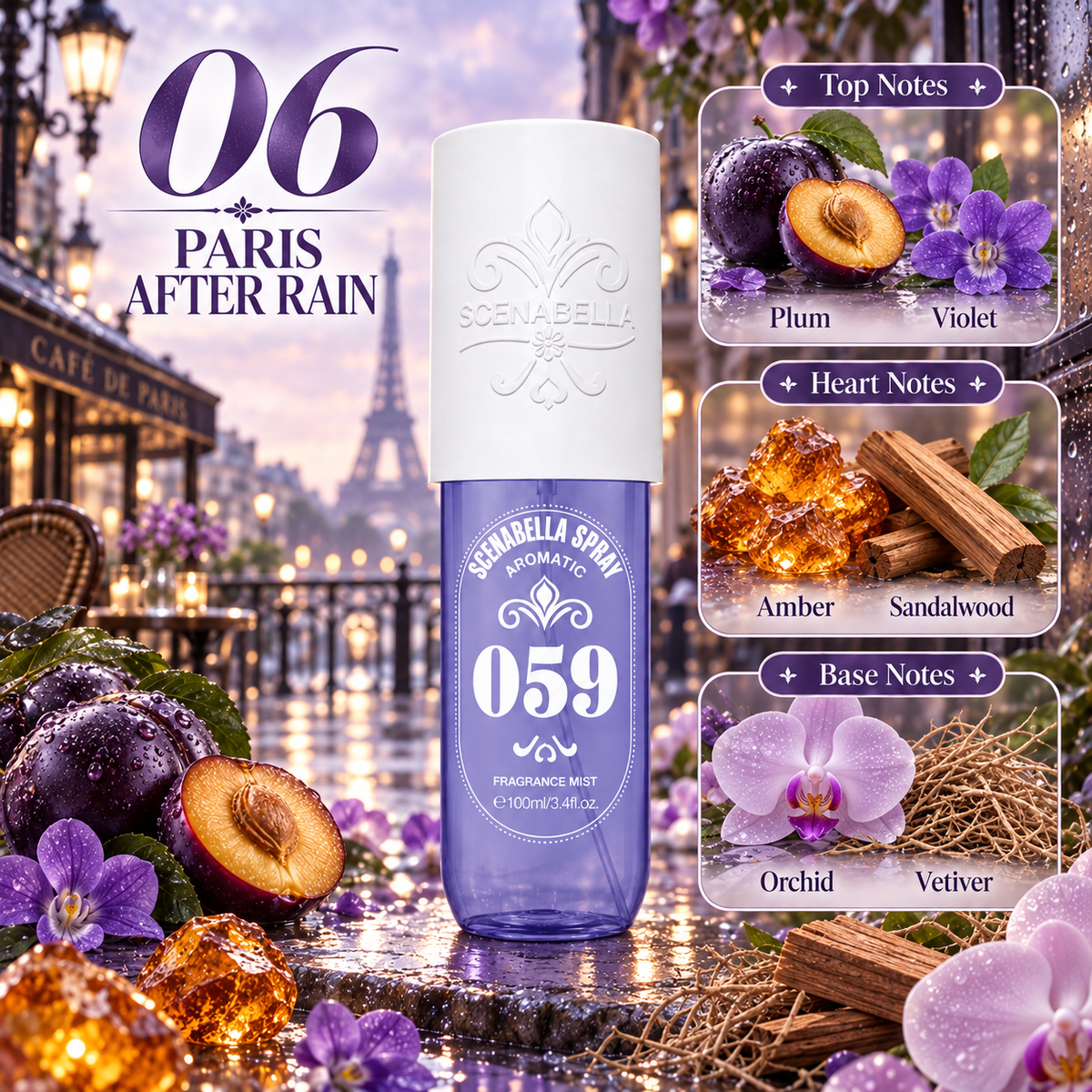 Scenabella's Getaway Body Mist Collection 100ml