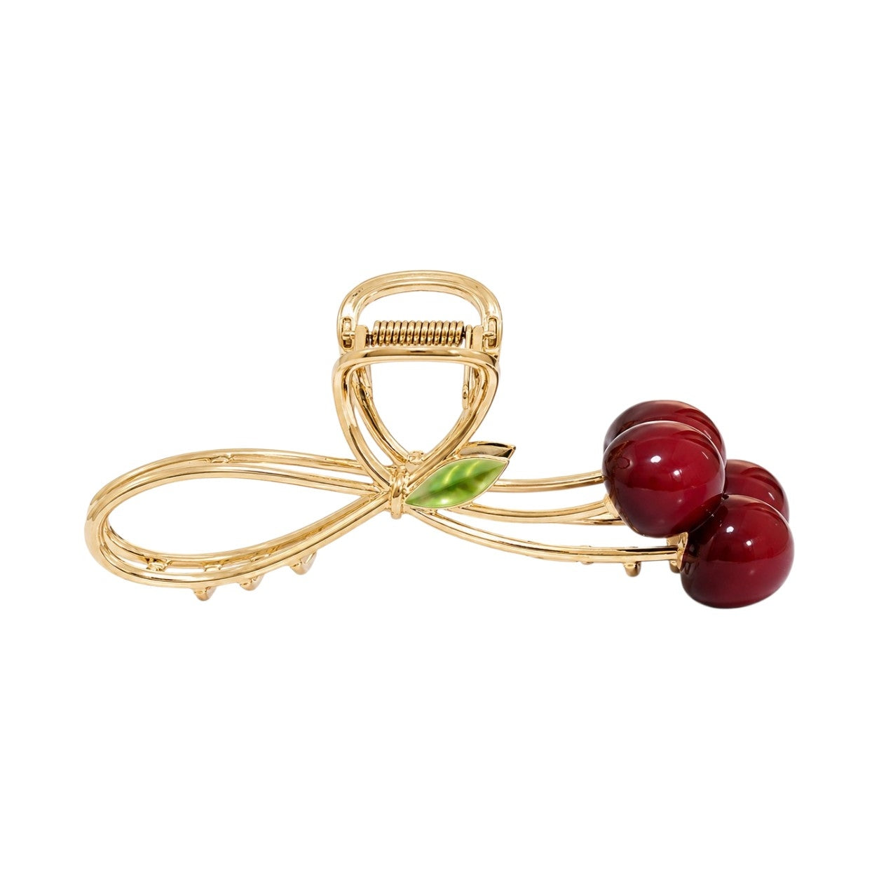 Cherry Charm Hair Claw