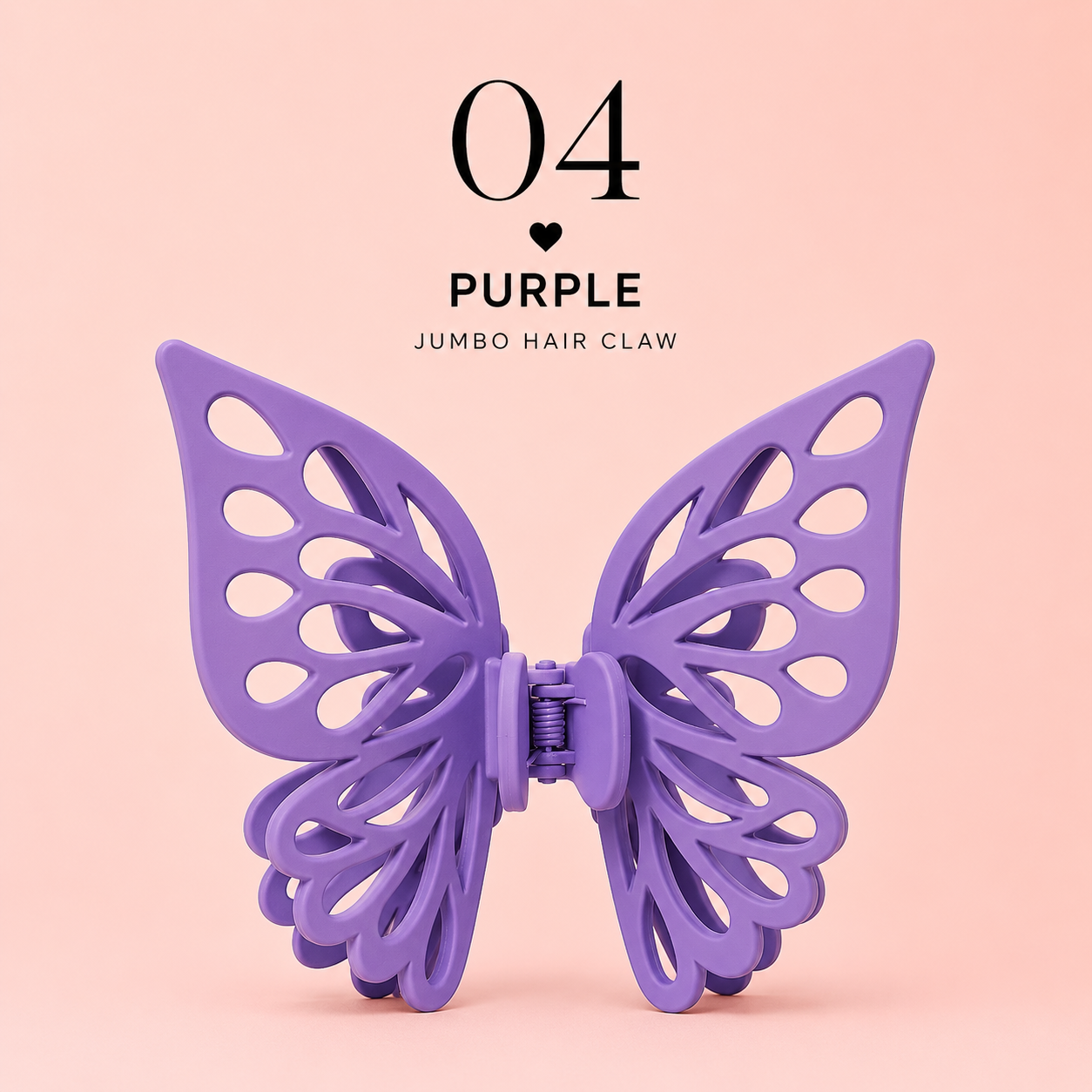 Jumbo Butterfly Hair Claw