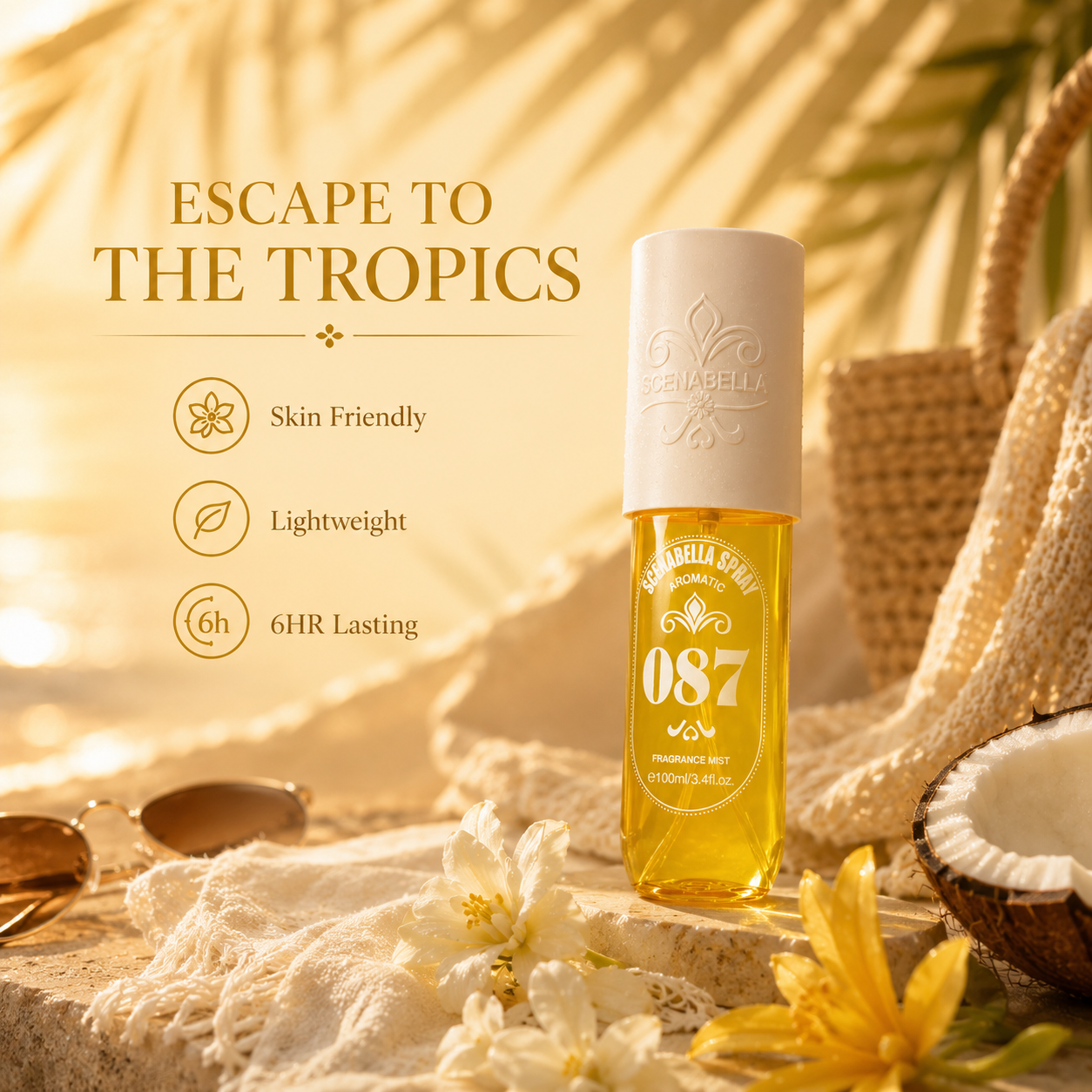 Sun Kissed Coconut Body Mist 100ml