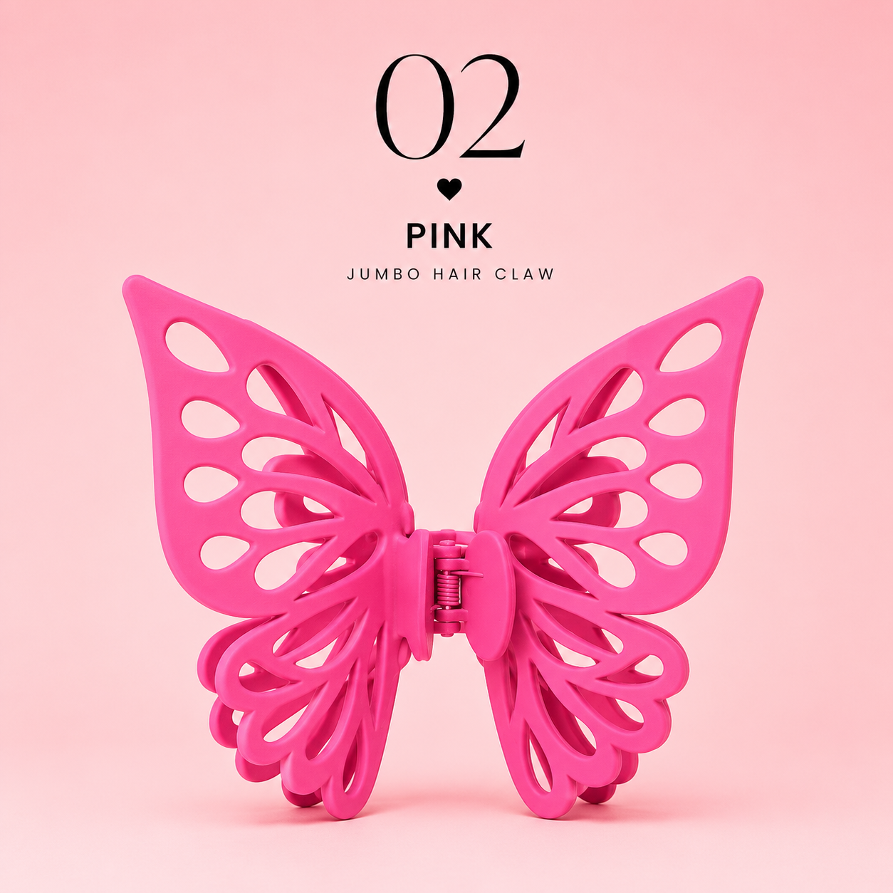 Jumbo Butterfly Hair Claw