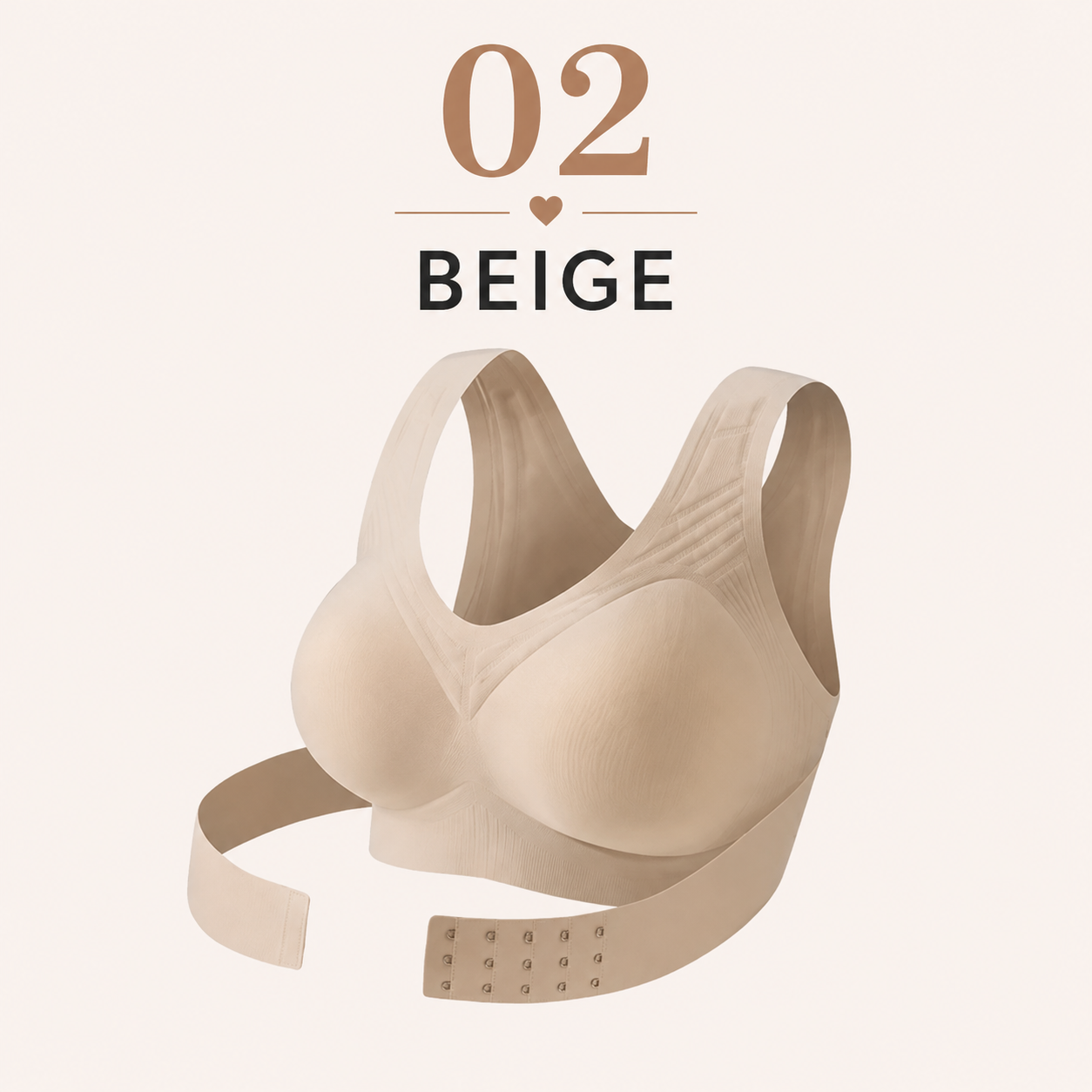 Natural Lift Back Support Bra