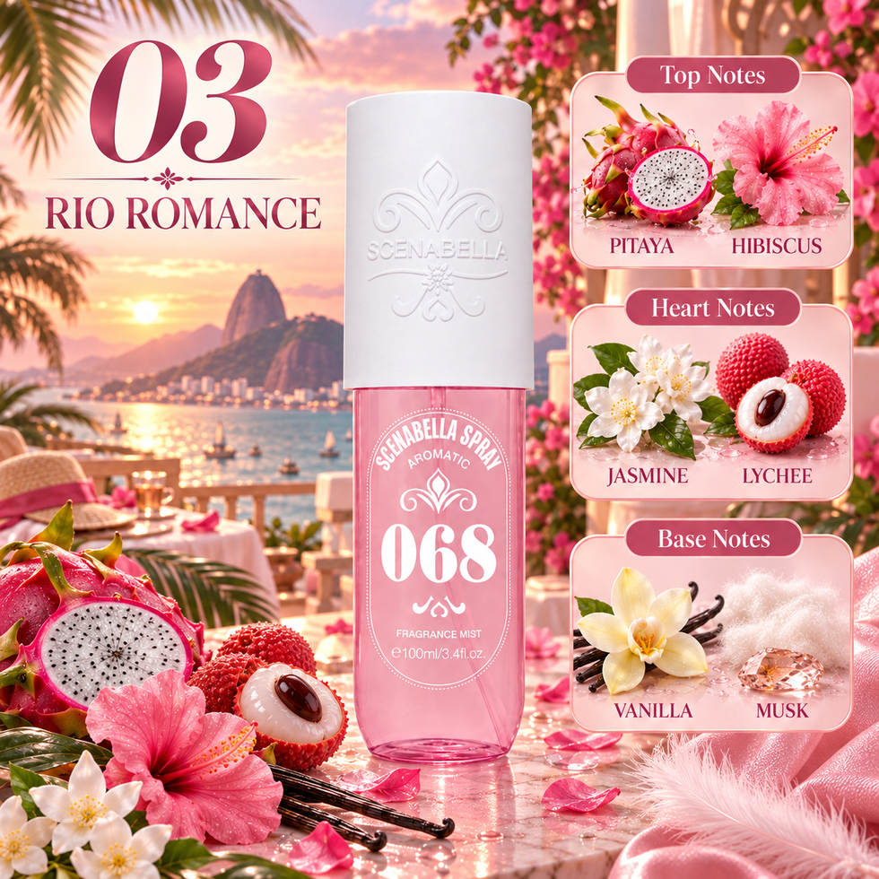Bali Golden Hour 6H Scenabella's Getaway Body Mist 100ml