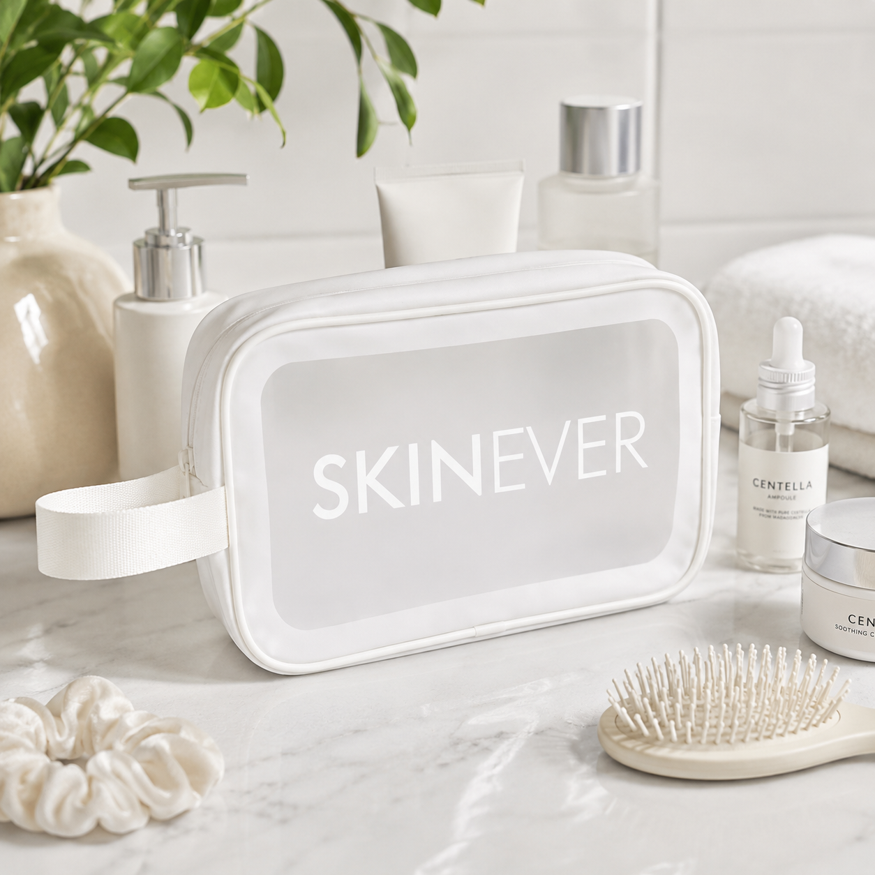 Frosted Toiletery Bag