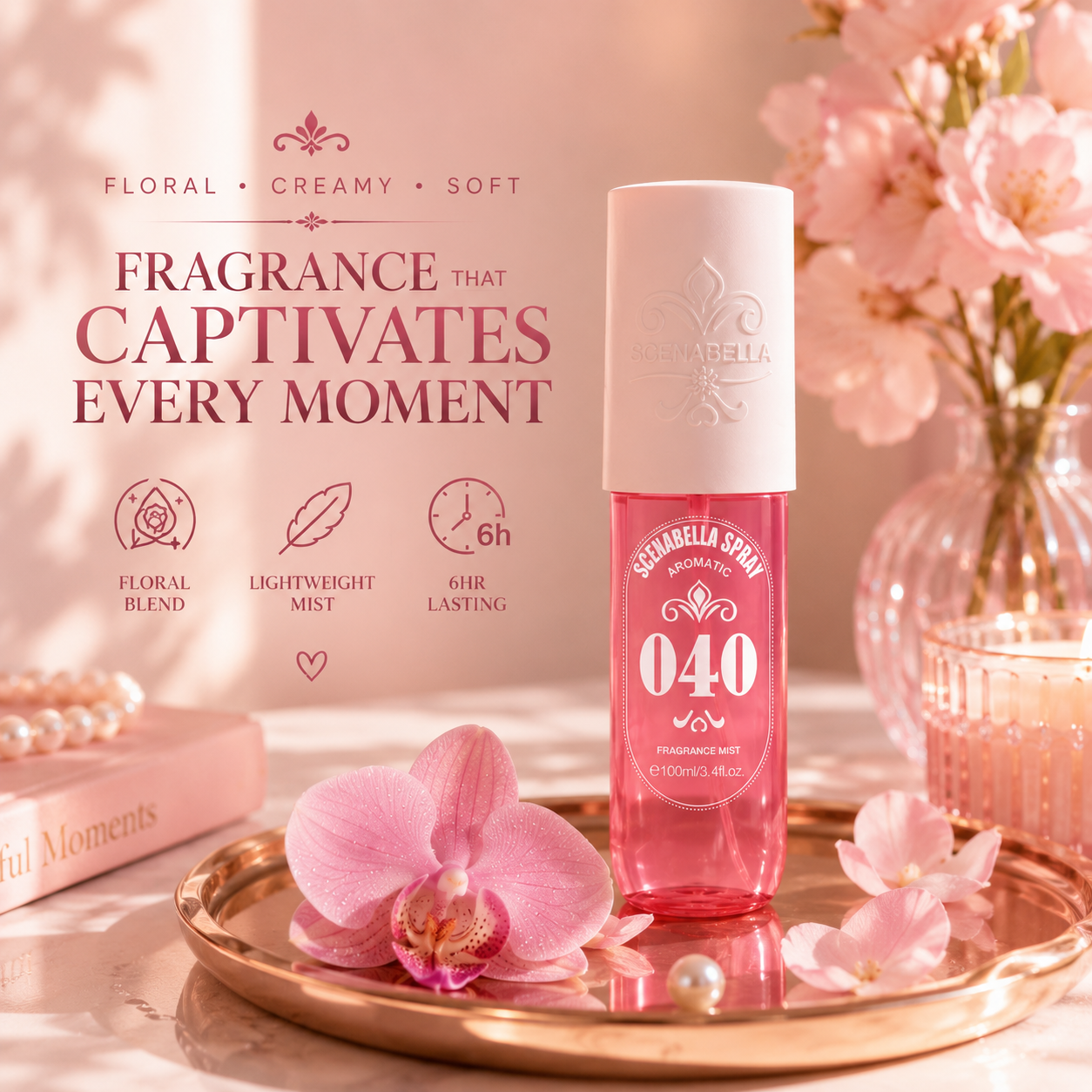 Creamy Vanilla Musk Body Mist 100ml