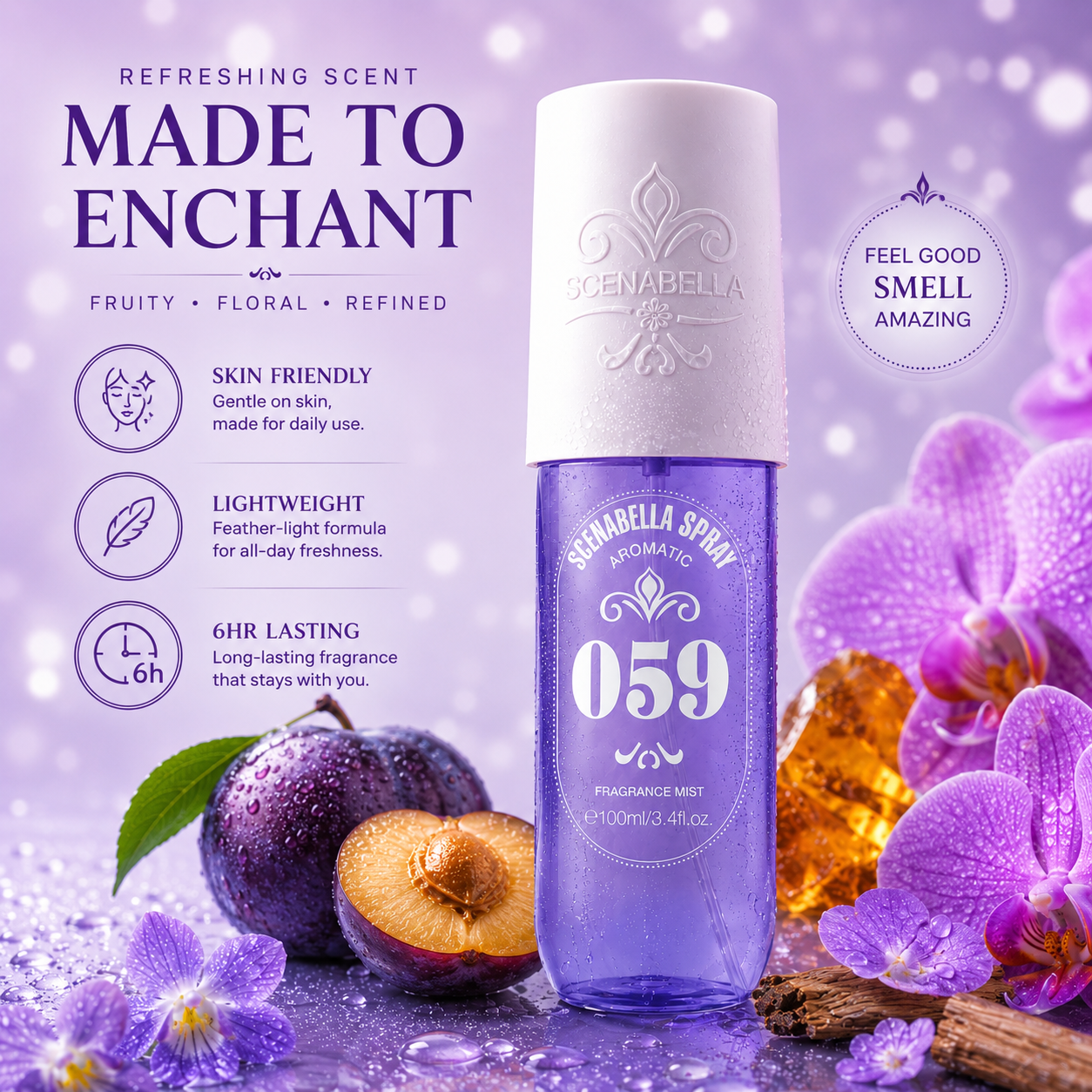 Enchanting Violet Body Mist 100ml